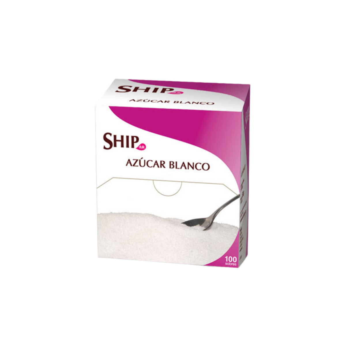 Caja 100 sobres azúcar blanco