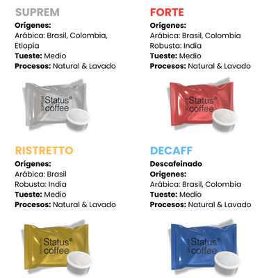 Cafetera Barista + 200 Capsulas